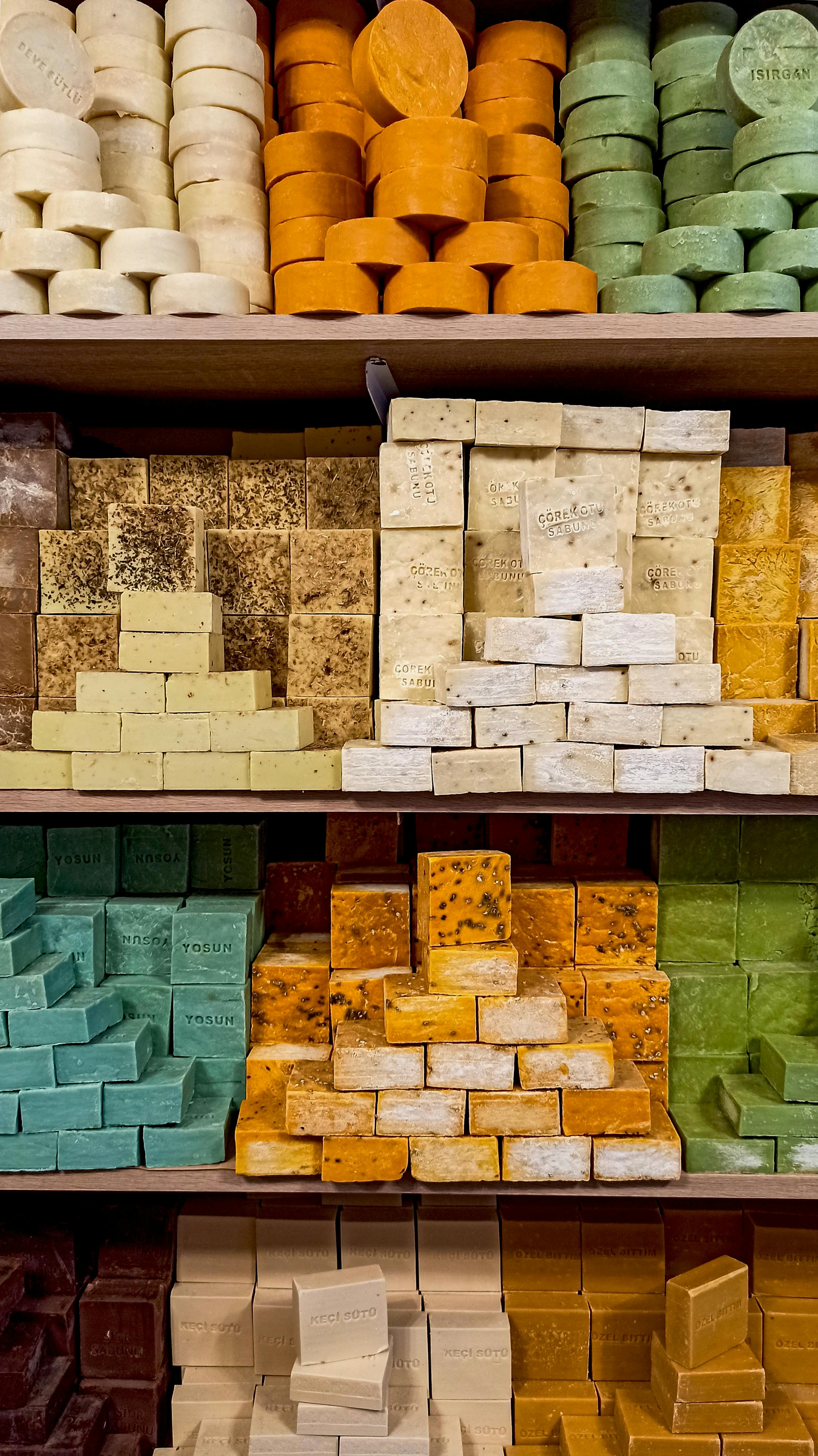 Savon Kabakourou artisanal traditionnel (50 pièces)